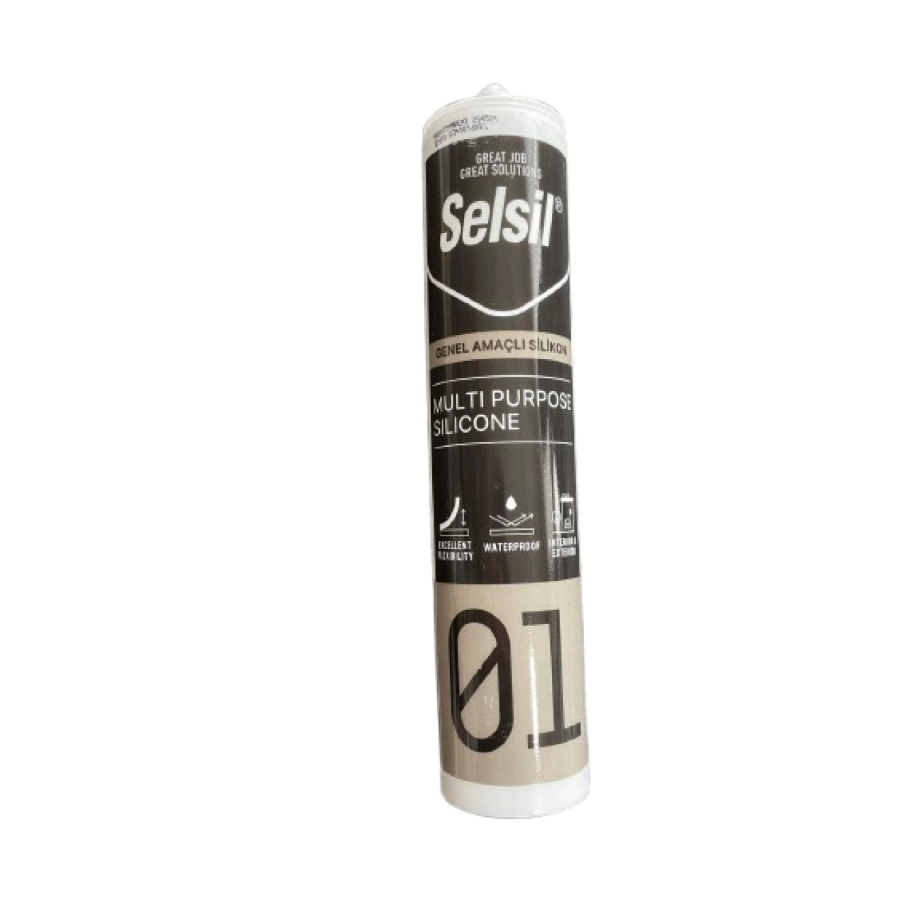 Selsil Silikon Genel Amaçlı Şeffaf 280 Gr