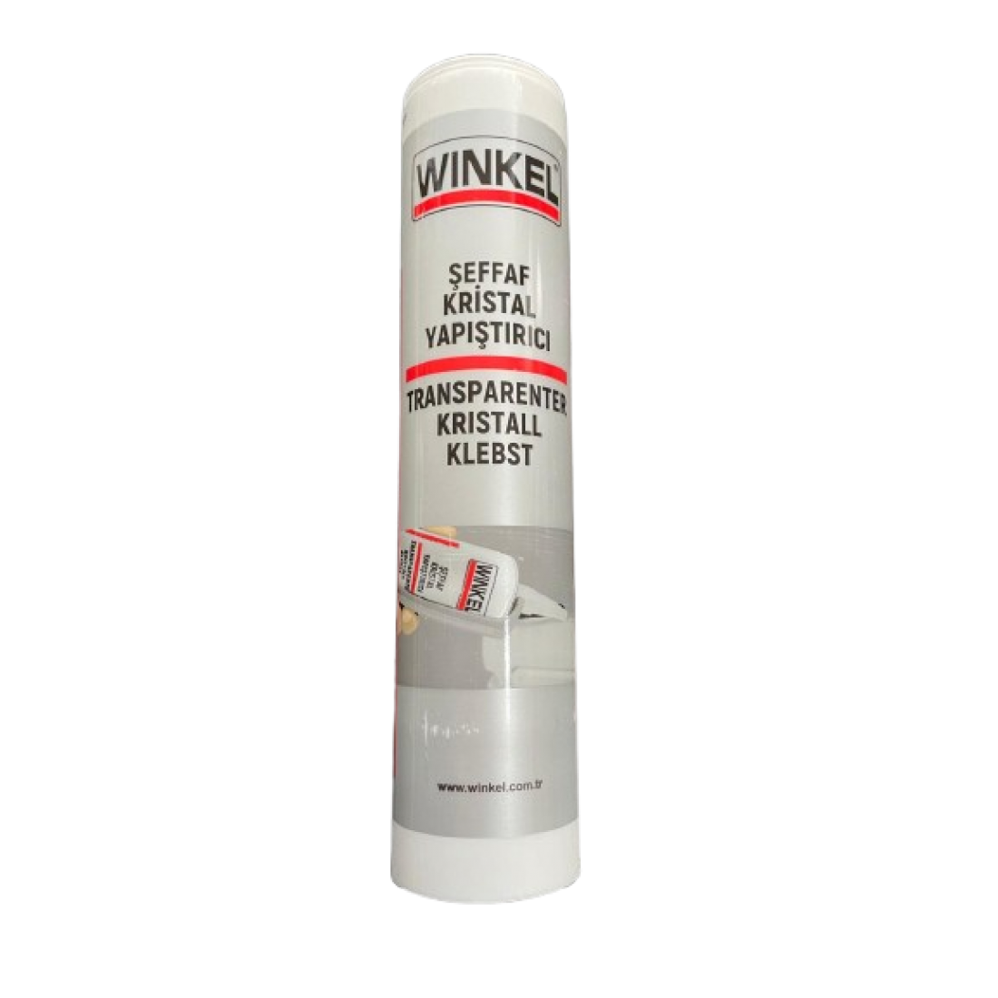 Winkel Şeffaf Kristal Yapıştırıcı Silikon 310ml