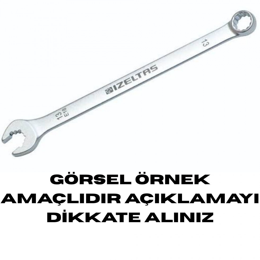İZELTAŞ BOYUNLU KOMBİNE ANAHTAR 24 MM 