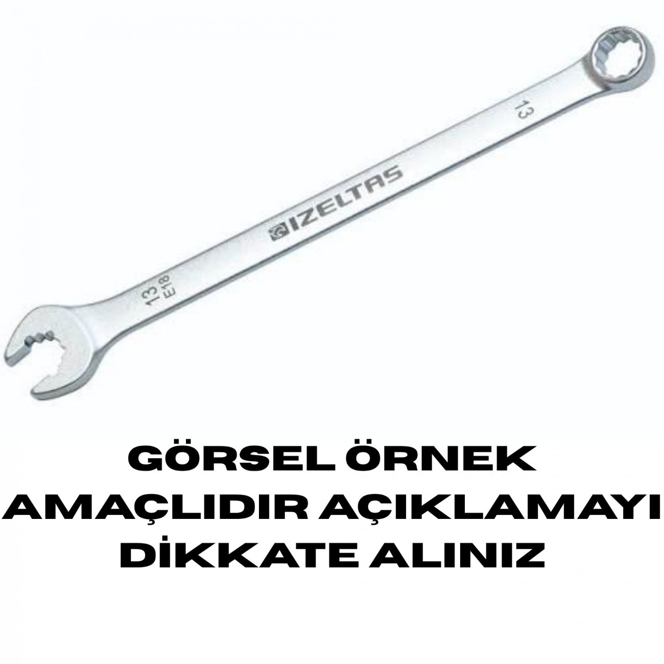 İZELTAŞ BOYUNLU KOMBİNE ANAHTAR 24 MM 