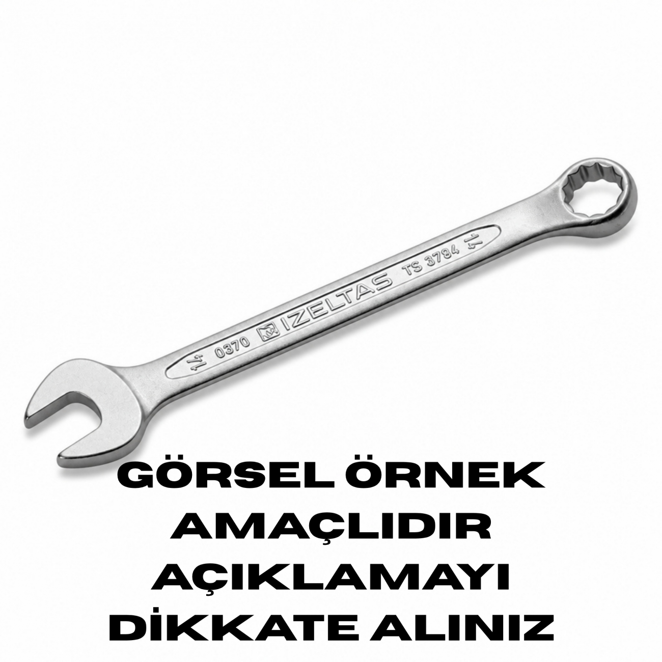 İZELTAŞ KOMBİNE ANAHTAR KISA BOY  19 MM 